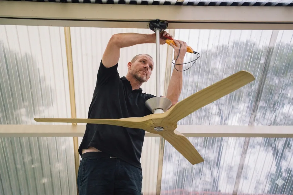 Winston Hills electrician performing a switchboard upgrade